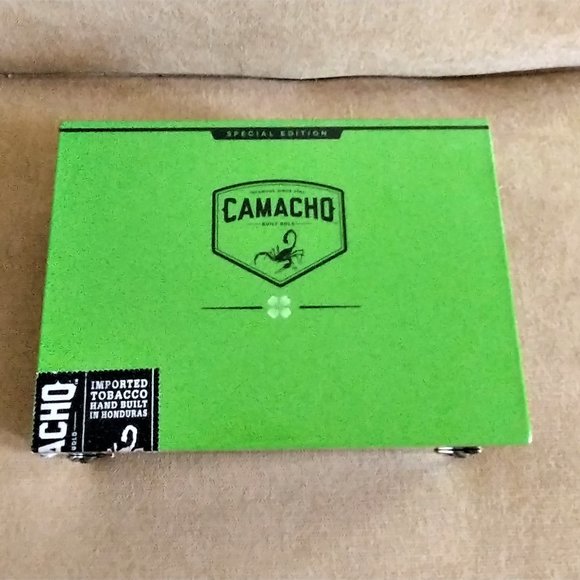 Suenos de Saundra Upcycled Rare Camacho Cigar Box Storage/ Stash Box - Picture 2 of 9